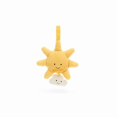 Jellycat Amuseables Sun Musical Pull New Zealand | SADPQ4268